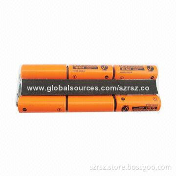 NiMH Battery Pack, 7.2V Voltage, 2,040mAh Capacity